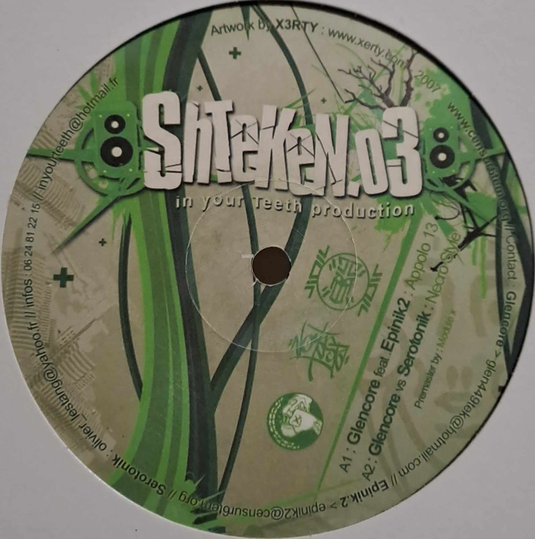 Shteken 03 - vinyle freetekno